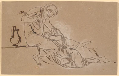 Sappho et la Mytilénienne