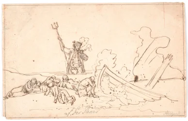 Le naufrage sur Anholt