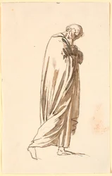 Étude pour la figure la plus à gauche sur Td 540,29