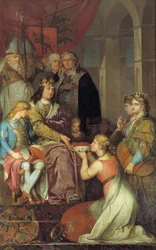 Christian Ier proclamant le Holstein un duché en 1474, 1780