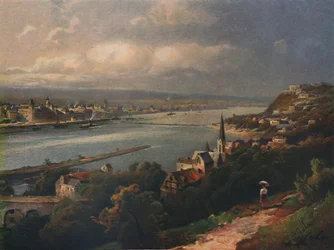 Coblenz et Ehrenbreitstein, 1923