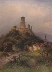 Die Godesburg, Château de Godesburg, 1923