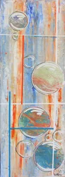 Cercles fluides et éclatants