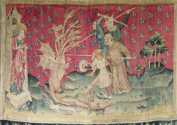 Le dragon combattant les serviteurs de Dieu, n° 39 de 