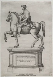 Statue équestre de Marc Aurèle, 1548