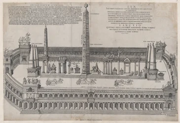 Speculum Romanae Magnificentiae : Circus Maximus, 1553