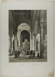 Ancône : Intérieur de St. Syriacus, planche 38 de Italie Monumentale et Pittoresque