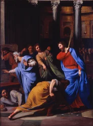 Le Christ expulse les changeurs du temple