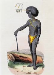 Papous de Porto Dory (Nouvelle-Guinée)
