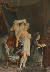 Le Lever, vers 1770-1810, 1913