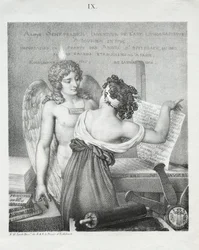 Le Génie de la lithographie, 1819