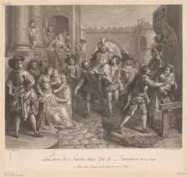 Entrée de Sancho sur l