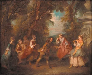 Enfants jouant en plein air