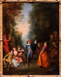La danse, vers 1720 (huile sur toile)