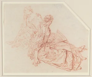 Deux dames assises