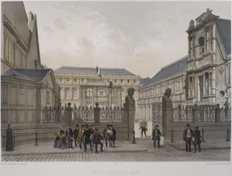 Palais des Beaux-Arts, Paris, illustration de 