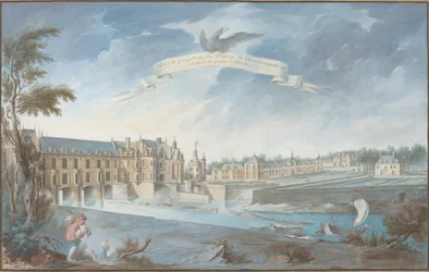 Vue et perspective du Château de Chenonceaux