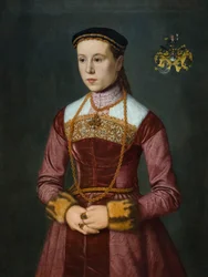 Susanna Stefan, épouse de Wolfgang Furter, début des années 1560