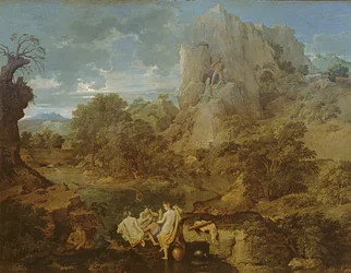 Paysage avec Hercule et Cacus, vers 1656