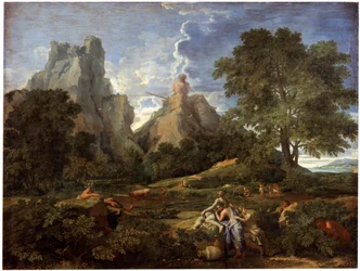 Paysage avec Polyphème, 1649