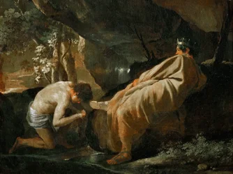 Midas à la source du fleuve Pactole, vers 1627
