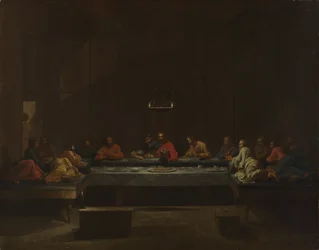 Les Sept Sacrements : Eucharistie, vers 1637-1640