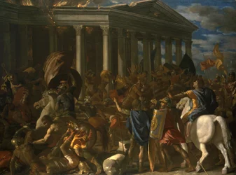 La destruction et le sac du Temple de Jérusalem