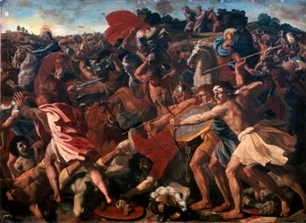 Victoire de Josué sur les Amalécites, 1625-1626