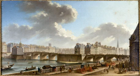 Pont Neuf et vues de la ville depuis le quai de Conti