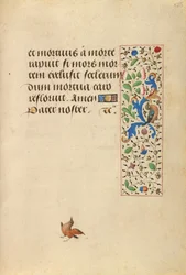 Page de texte décorée