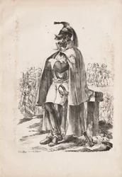 Costumes militaires: Cavalier, 1814-1818