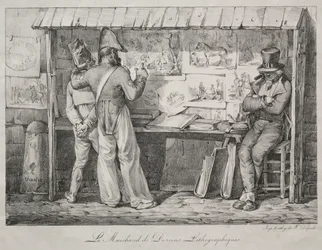 Le marchand de lithographies