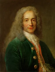 Voltaire, jeune homme (huile sur toile)