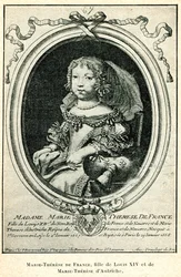 Cabanès, Éducation de Princes007 Marie-Thérèse de France enfant