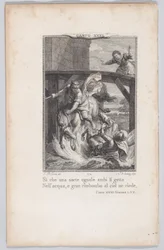 Chant 31, Strophe 70, de Orlando Furioso, 1774