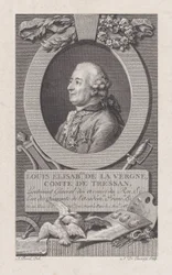 Portrait de Louis Elisabeth de La Vergne, Comte de Tressan, 1783-92