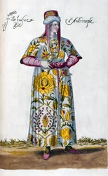 Femme juive turque (illustration)