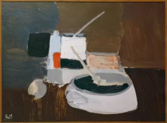 Nature morte au pinceaux