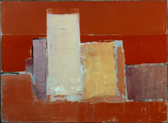 Paysage rouge
