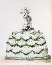 Robe de cour, fig. 15, de 