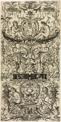 Panneau ornemental : Victoria Augusta