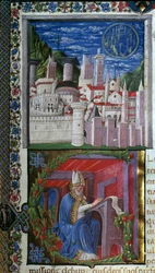 Saint Augustin écrivant