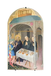 Saint Benoît boit du vin empoisonné
