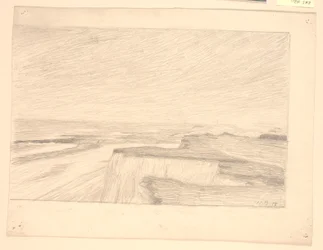Vue sur les dunes et la plage de Bovbjerg