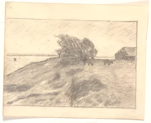 Vue de Vejbjerggaard avec Venø