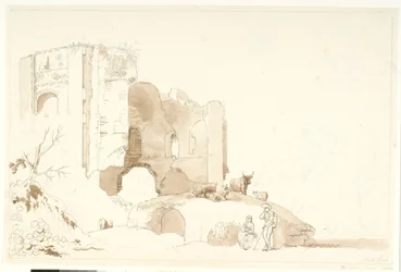 Ruines du temple de Diane, Baja