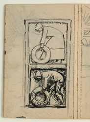 Esquisse pour la tombe de Poul S. Christiansen