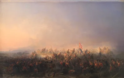 La bataille de Fredericia le 6 juillet 1849