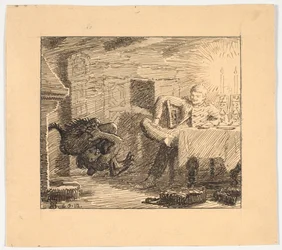 Pour trois shillings