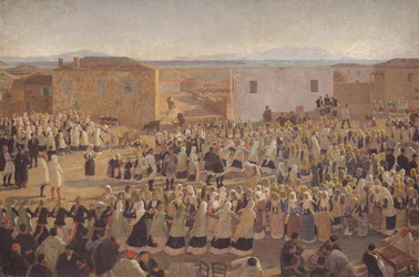 La danse des femmes à Mégare